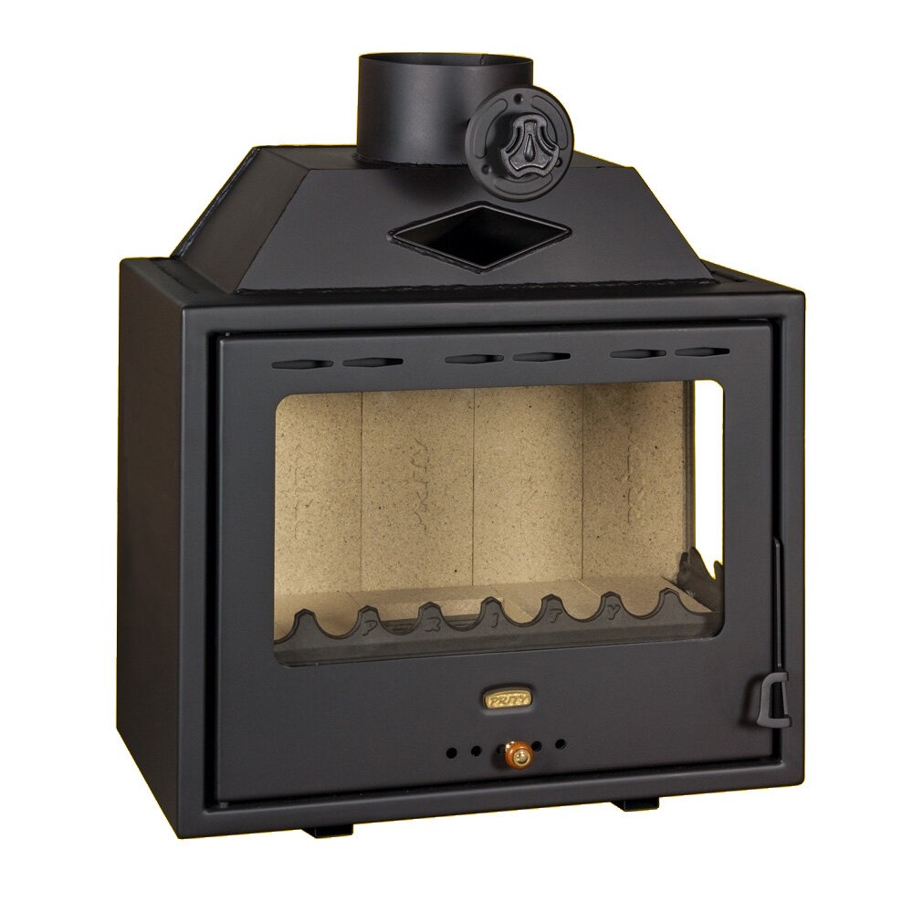 Krbová vložka Prity PS2, Pravý, 10.3kW | Vzduchové krby | Krby |