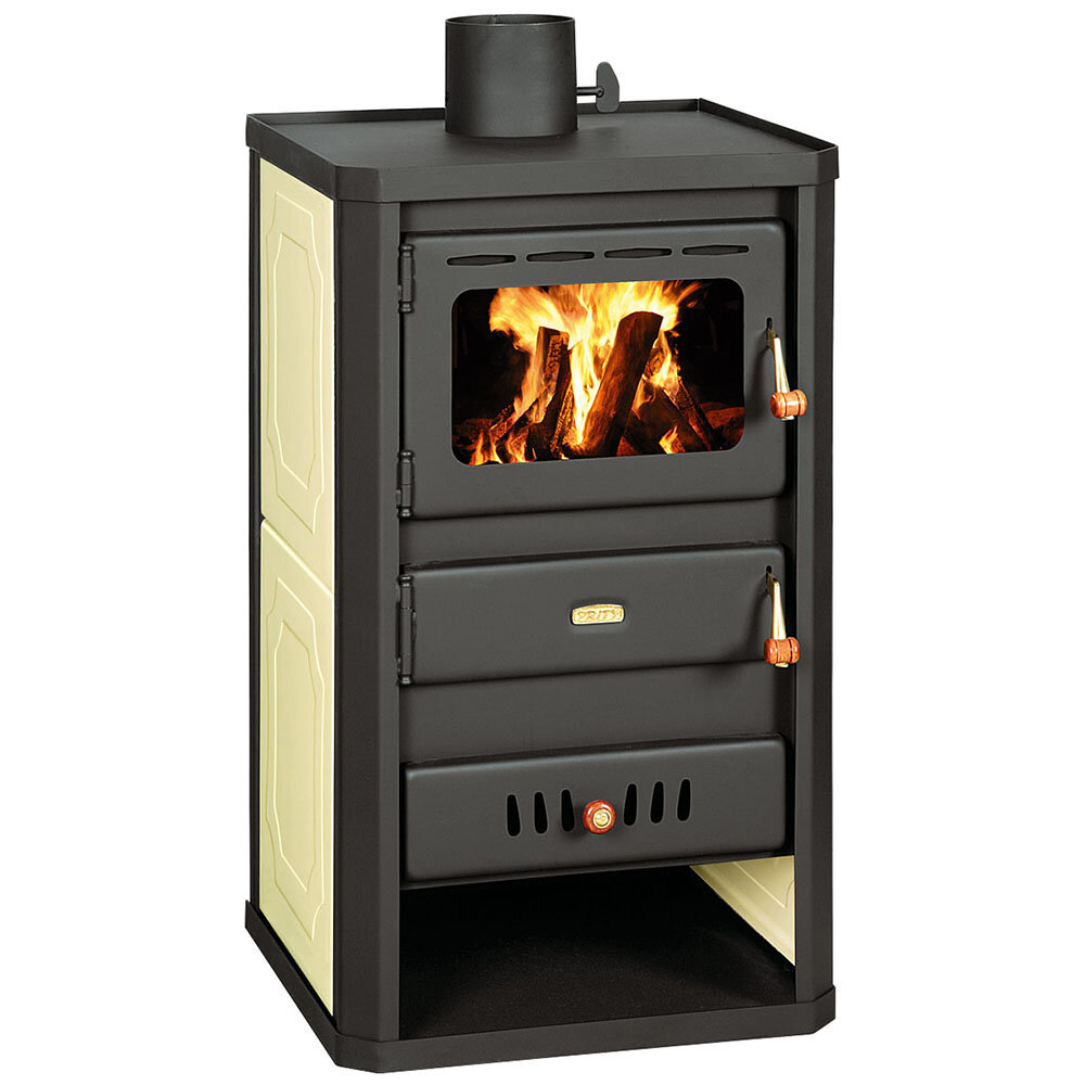 Krbová kamna s teplovodním výměníkem Prity S2 W10, 13.3kW | Krbová kamna s teplovodním výměníkem | Krbová kamna |