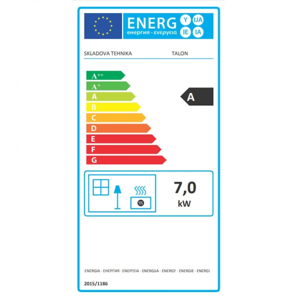 Кrbová kamna Balkan Energy Talon 7kW | Vzduchová kamna na dřevo | Krbová kamna |