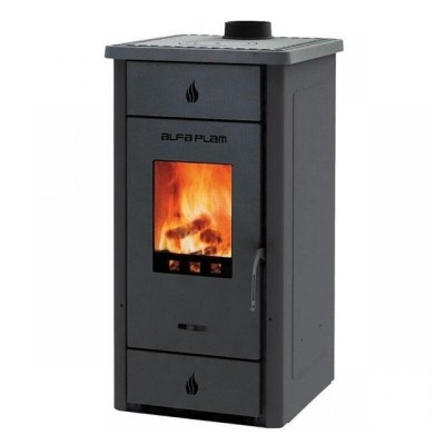 Krbová kamna Alfa Plam Elita 3 Anthracite 7kW - Krbová kamna