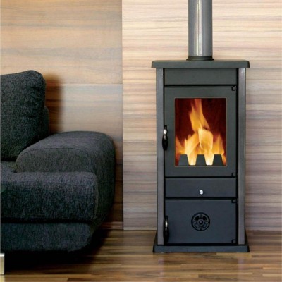 Krbová kamna MBS Vesta 10kW černá - Krbová kamna