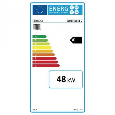 Soupravy na pelety Ferroli SUN PELLET 7, 48 KW - Soupravy na pelety