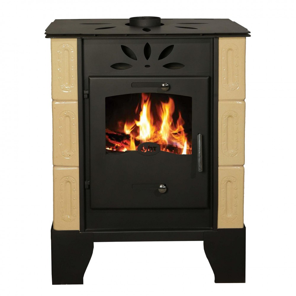 Krbová kamna Horvat Thetford TK9-3, Beige, 9 kW | Vzduchová kamna na dřevo | Krbová kamna |