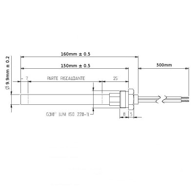 Topné těleso pro peletová kamna Deville, Lincar, LMS, Ungaro, Vibrok a další, celková délka 160mm, 280W - Srovnání produktů