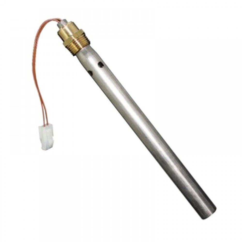 Topné těleso pro hořák na pelety Ferroli a další, celková délka 190mm, 350W | Topné prvky | Díly pro hořáky na pelety |