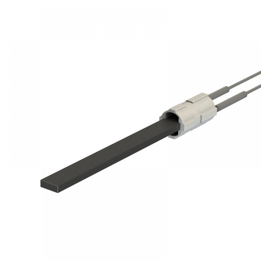 Nízkonapěťové topné těleso pro peletová kamna, celková délka 122mm, 120W až 24V | Topné prvky | Díly krbů na pelety |