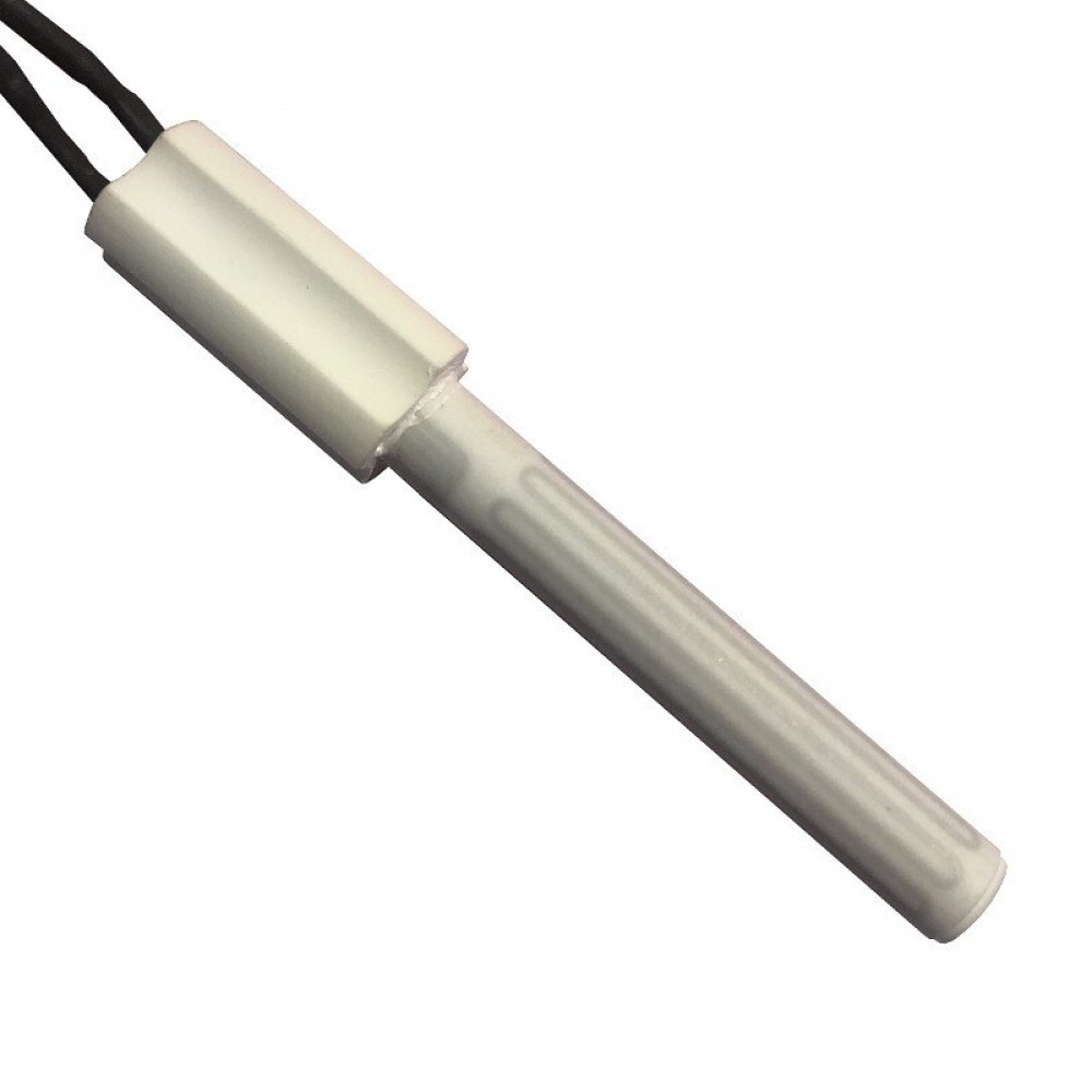 Keramické topné těleso pro peletová kamna, celková délka 102mm, 250W | Topné prvky | Díly krbů na pelety |
