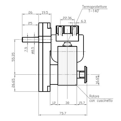 Motor s převodovkou Kenta K9115005, 1.5RPM pro peletová kamna Deville a další - Srovnání produktů