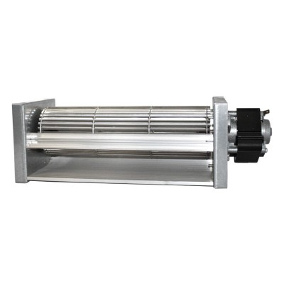 Tangenciální ventilátor pro peletová kamna Sideros a další, s Ø80 mm, průtok 305 m³/h - Náhradní díly na peletová kamna
