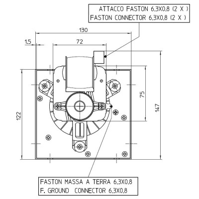 Tangenciální ventilátor Fergas pro peletová kamna Cadel a další s Ø80 mm, průtok 305 m³/h - Srovnání produktů