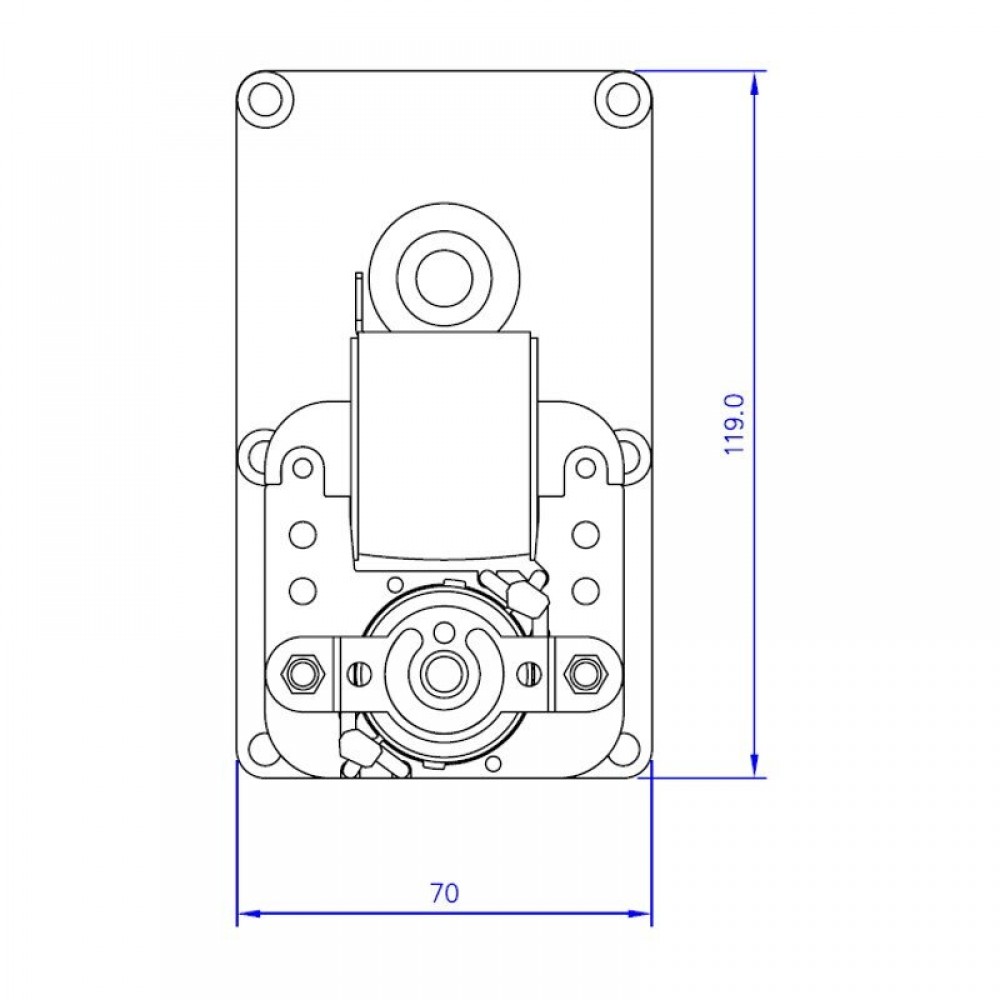 Převodový motor Mellor FB1263, 3.3RPM pro peletová kamna Cadel, MCZ, Red a další | Převodové motory Převodový motor Mellor FB1263, 3.3RPM pro peletová kamna Cadel, MCZ, Red a další | Převodové motory | Díly krbů na pelety |