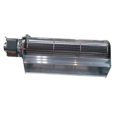 Tangenciální ventilátor pro peletová kamna Eva Calor, Prisma a další, s Ø80 mm, průtok 175/195 m³/h - Náhradní díly na peletová kamna