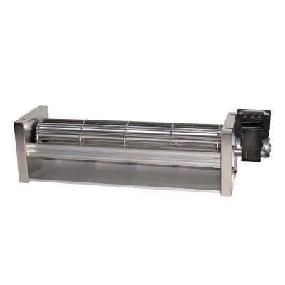 Tangenciální ventilátor pro peletová kamna Eva Calor, Prisma a další, s Ø80 mm, průtok 251-302 m³/h - Náhradní díly na peletová kamna