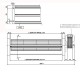 Tangenciální ventilátor pro peletová kamna s Ø80 mm, průtok 251-302 m³/h | Ventilátory a dmychadla | Díly krbů na pelety |