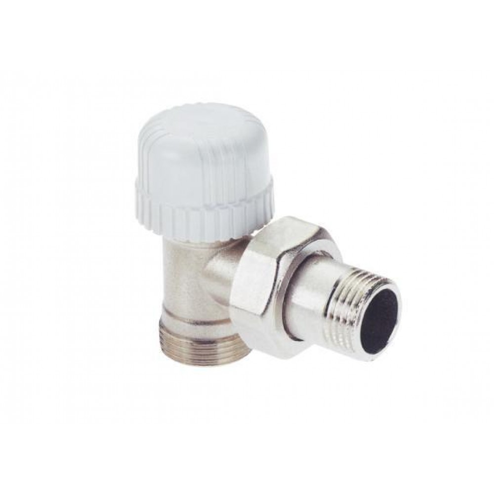 Úhlový ventil radiátoru ICMA 770 pro termostatickou hlavici (M28x1,5), pro adaptér ICMA 90/100 (M24x1,5)