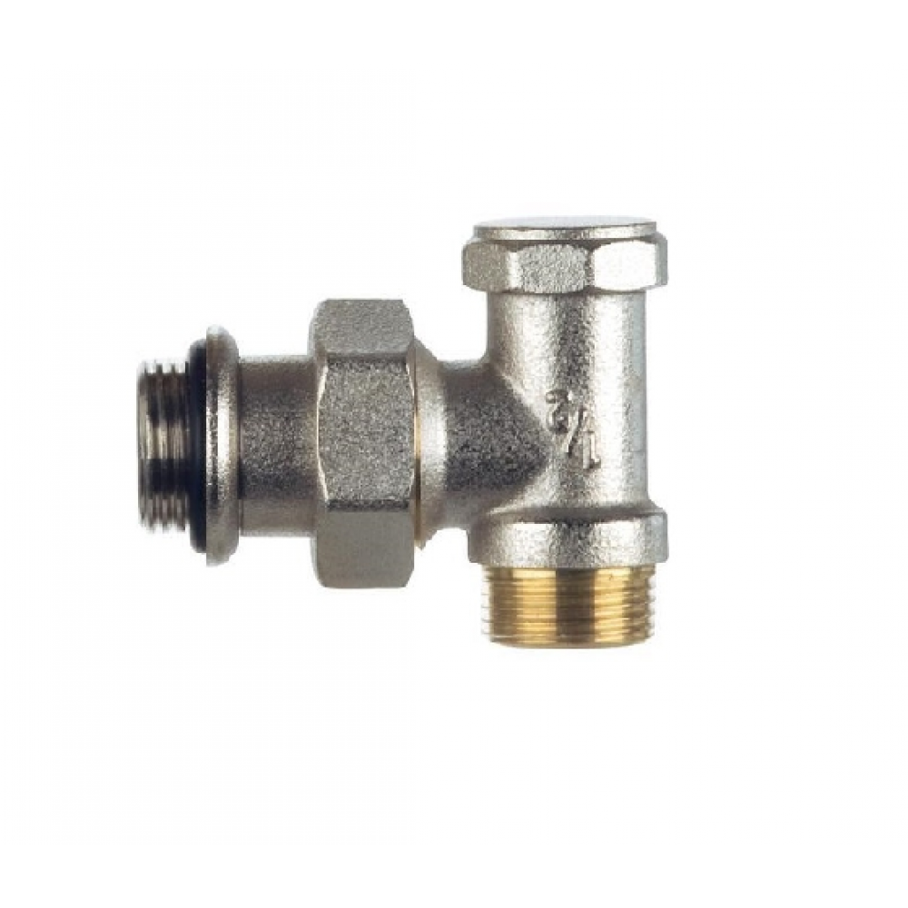 Zámkový ventil radiátoru Honeywell, úhlový 1/2'' pro adaptér ⌀16x2 | Příslušenství | Radiátory |