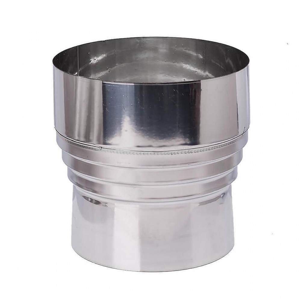 Komínová souprava pro peletová kamna, Nerez AISI 304, 80-130mm - 80-150mm | Komínové soupravy | Komíny |