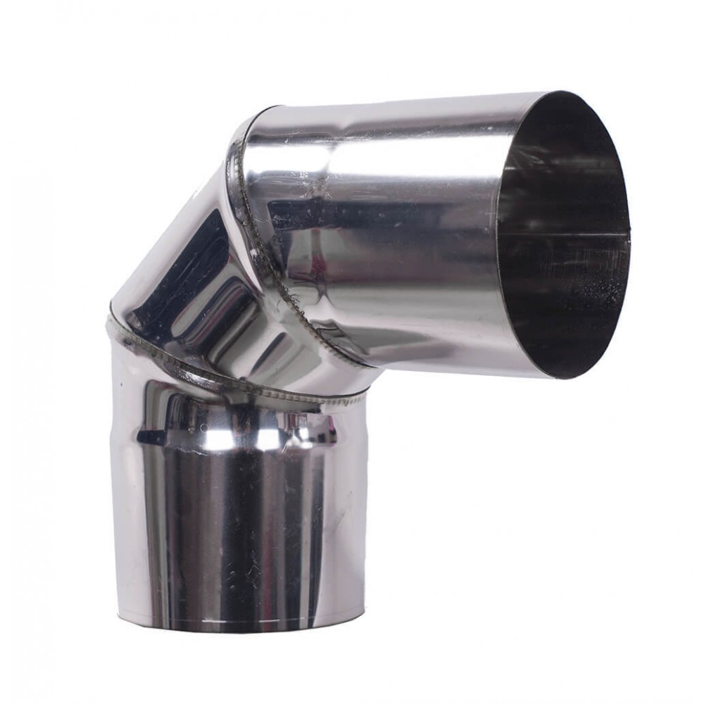 Komínová souprava pro peletová kamna, Nerez AISI 304, 80-130mm - 80-150mm | Komínové soupravy | Komíny |