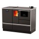 Sporák na pelety s výměníkem Alfa Plam Alfa Term 20 Pellet Anthracite, 20kW | Sporáky na pelety | Pelety |