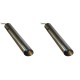 Topné těleso se vzduchovou kanalizační trubicí pro hořák na pelety Ferroli, Anselmo Cola a další, celková délka 130mm, 350W - x2 | Topné těleso na hořáky na pelety | Díly pro hořáky na pelety |