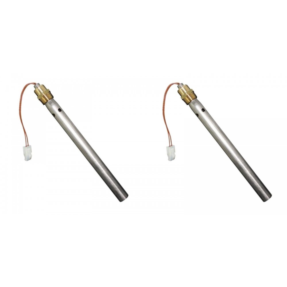 Topné těleso pro hořák na pelety Ferroli a další, celková délka 190mm, 350W - x2