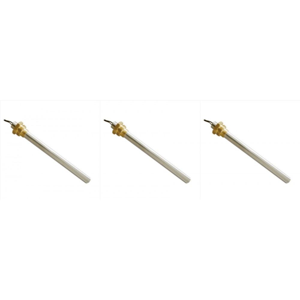 Topné těleso pro peletová kamna MCZ, RED a další, celková délka 148mm, 350W - x3