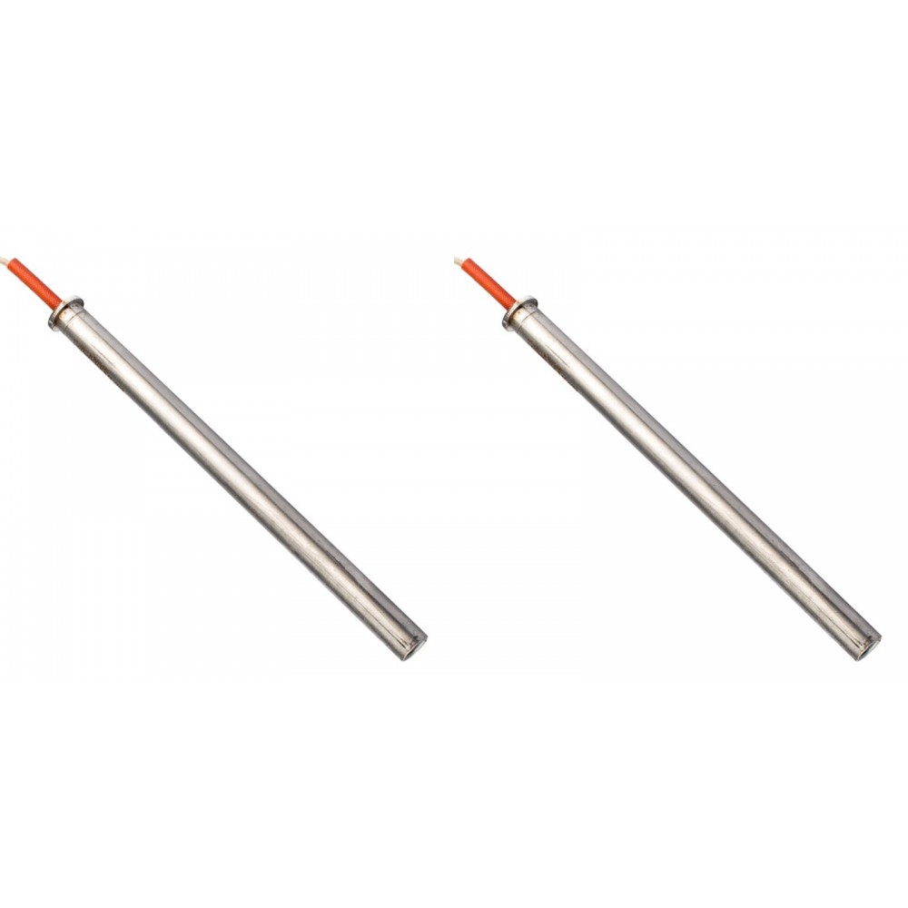 Topné těleso pro peletová kamna Edilkamin, Thermorossi a další, celková délka 182mm, 350W - x2 | Topné těleso na peletová kamna | Náhradní díly na peletová kamna |