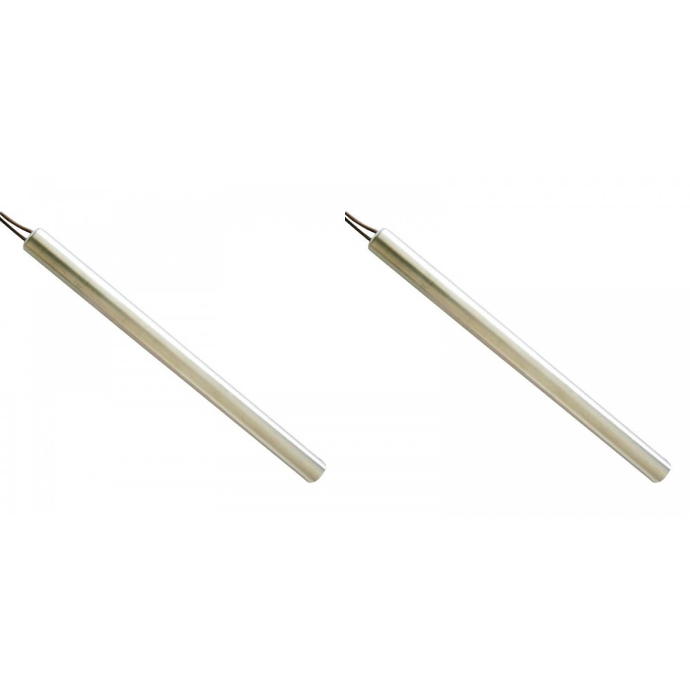 Topné těleso pro peletová kamna MCZ, Palazzetti, Thermorossi, Edilkamin, Nordica Extraflame, Eva Calor, Klover a další, celková délka 170mm, 300W - x2
