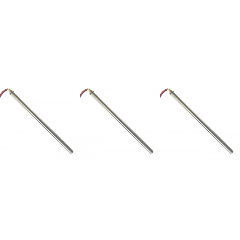 Topné těleso pro peletová kamna Edilkamin a další, celková délka 280mm, 470W - x3 | Topné těleso na peletová kamna | Náhradní díly na peletová kamna |