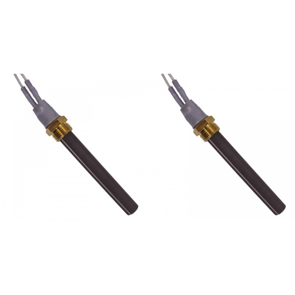 Keramické topné těleso pro peletová kamna BURNiT, Deville a další, celková délka 94mm, 300W - x2 | Topné těleso na peletová kamna | Náhradní díly na peletová kamna |