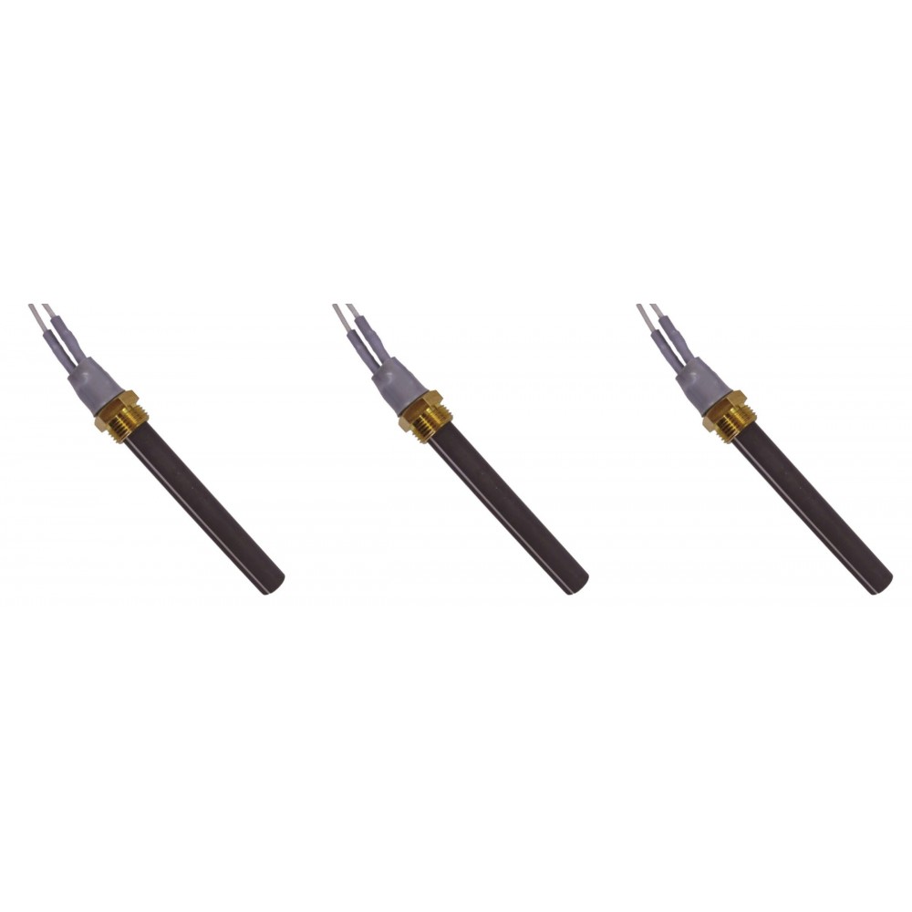 Keramické topné těleso pro peletová kamna BURNiT, Deville a další, celková délka 94mm, 300W - x3 | Topné těleso na peletová kamna | Náhradní díly na peletová kamna |