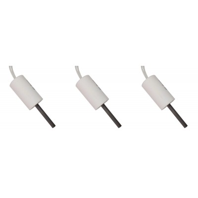 Nízkonapěťové topné těleso pro peletová kamna ComfortBilt, Edilkamin a další, celková délka 66mm, 90 - 100W až 24V AC - x3 - 