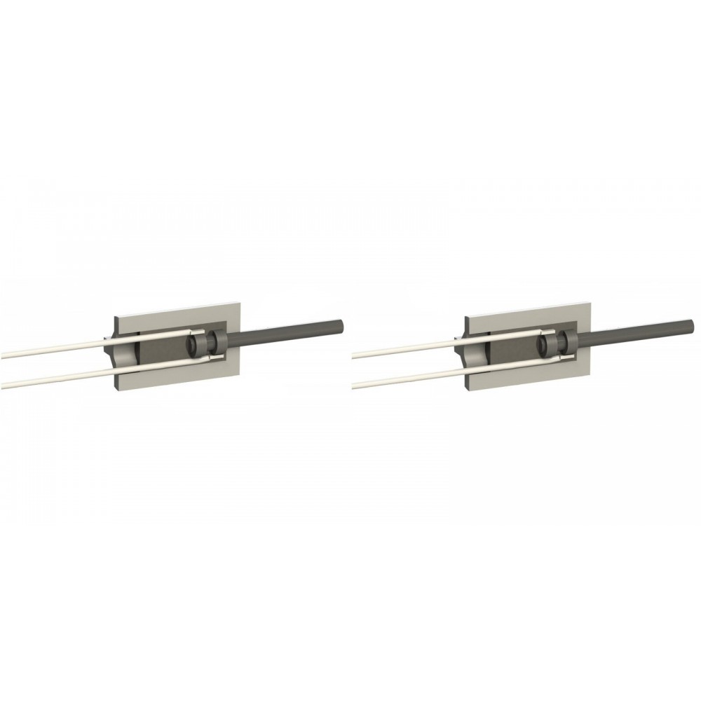 Nízkonapěťové topné těleso pro peletová kamna Eco Spar, BURNiT, celková délka 65mm, 95W až 24V - x2 | Topné těleso na peletová kamna | Náhradní díly na peletová kamna |