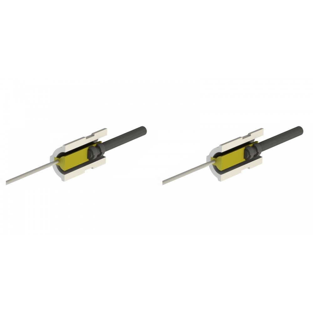 Nízkonapěťové topné těleso pro peletová kamna Eco Spar, BURNiT, celková délka 65mm, 95W až 24V - x2 | Topné těleso na peletová kamna | Náhradní díly na peletová kamna |