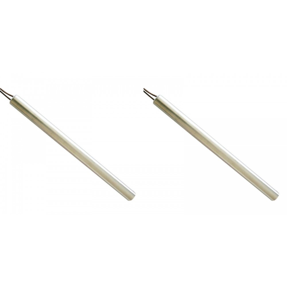 Topné těleso pro peletová kamna La Nordica a další, celková délka 185mm, 400W - x2