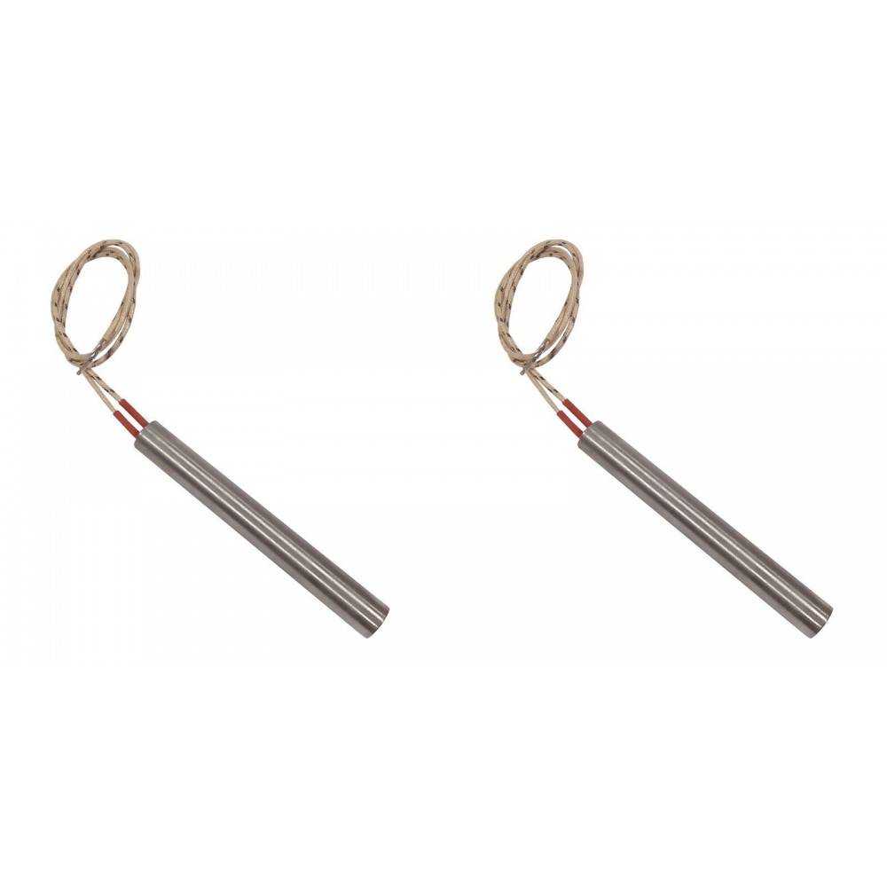 Topné těleso pro peletová kamna Arce, Cadel, Eurofiamma, Eurosteack a další, celková délka 101mm, 300W - x2