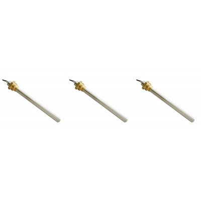 Topné těleso pro peletová kamna Pasqualicchio, Clam a další, celková délka 204mm, 420W - x3 - Speciální nabídky
