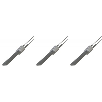 Topné těleso s černým křemenným krystalem pro peletová kamna Eco Spar, BURNiT, Palazzetti, VistaFlame, Whitfield, Lennox a další, celková délka 122mm, 400W - x3 - Speciální nabídky