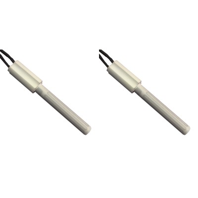 Keramické topné těleso pro peletová kamna Eco Spar, BURNiT, Ashley, Adler, AMG, Piazzetta a další, celková délka 102mm, 250W - x2 - 