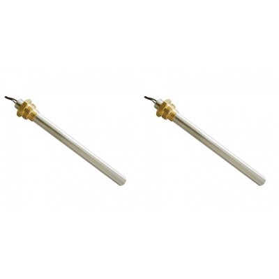 Topné těleso pro peletová kamna BURNiT, Piazzetta, Karmek, MCZ, Ungaro, Superior, Cadel a další, celková délka 185 mm, 350W - x2 - Speciální nabídky
