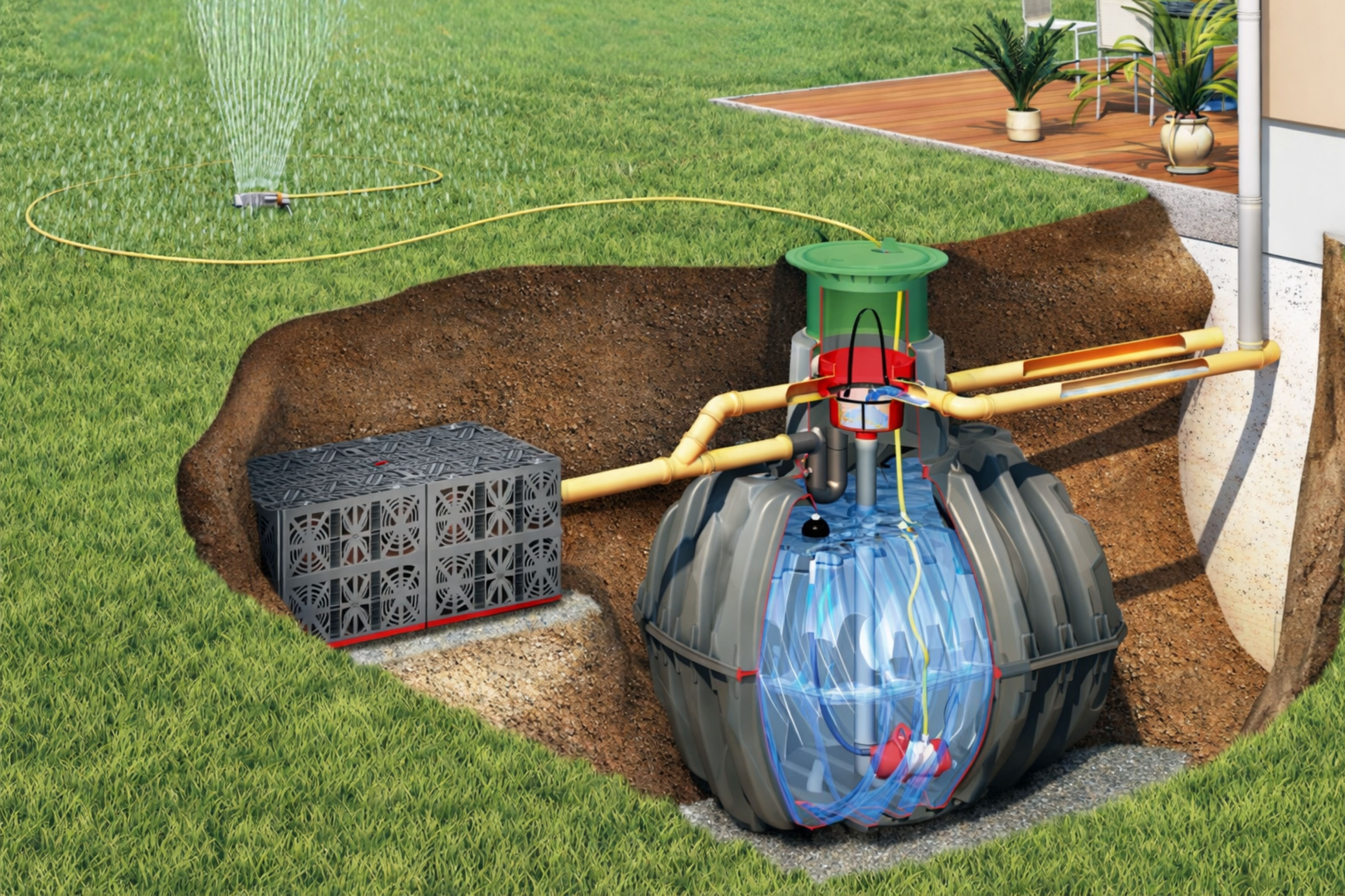 Nádrže na dešťovou vodu